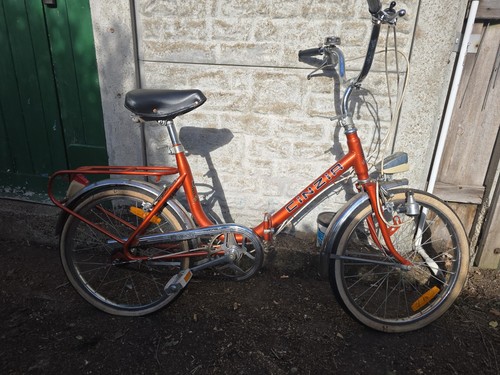 Cinzia vintage folding bicycle - cinzia,