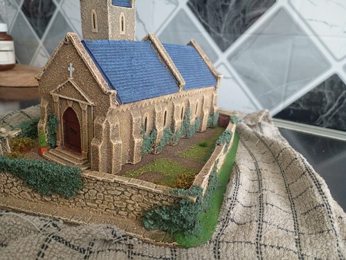 20mm painted normandy - normandy, church