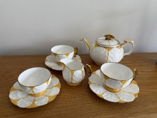 Aynesley Butterfly 1930s Tea Set For 2. Please see description for condition