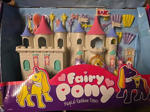 Fairy pony castle with ponys - fairy,