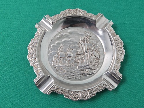 Vintage silver plated embossed - vintage,