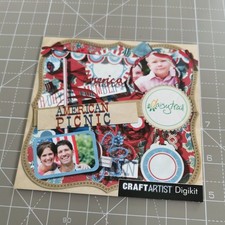 American Picnic - Serif Craft Artist Daisytrail digikit papercrafting CD Rom