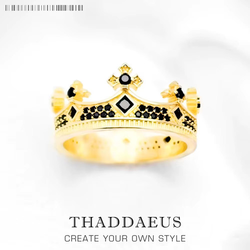 Royal power crown golden ring - royal,