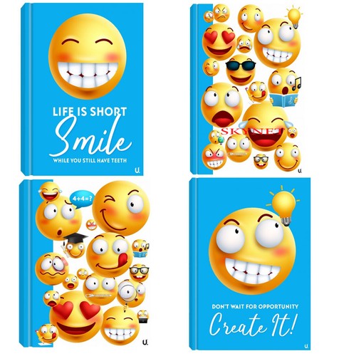 Emoji hardback notebook - hardback,