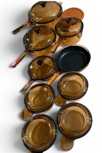 Vintage pyrex visions amber - pyrex,