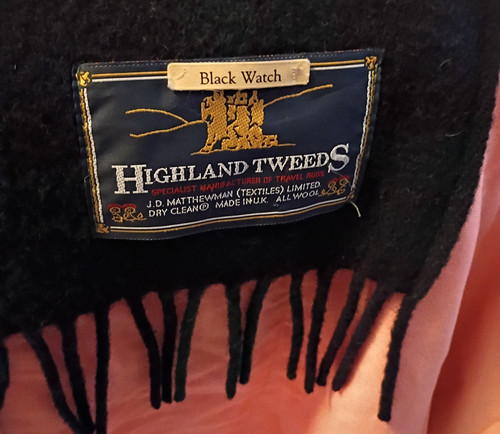 Highland tweeds black watch - tweeds,