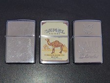 LOT OF 3 ZIPPO CIGARETTES