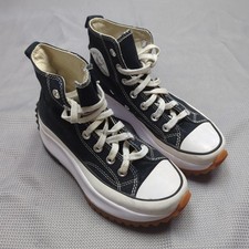 Converse Platform Trainers Women's UK 4 Beige Fabric Chuck Taylor All Star