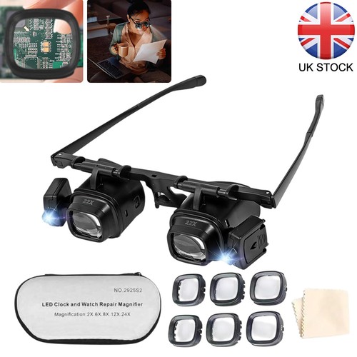 Jeweler watchmaker with - jeweler, led
