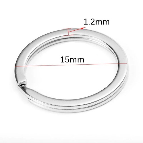Split rings key ring chain - split,
