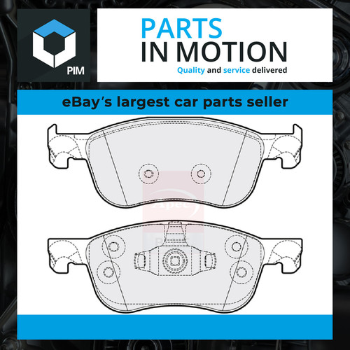 Brake pads set fits ford - pads,