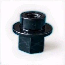 SUZUKI MIRROR NUT GSXR 1000 750 600 56619-41G01 M6 10mm HEX - SINGLE NUT ZINC