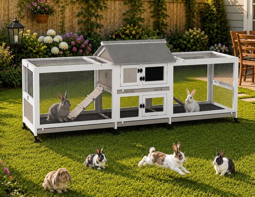 Extra large story - 2-story, rabbit
