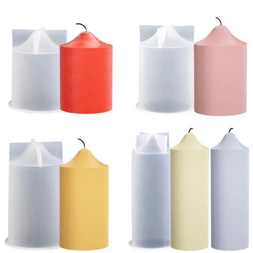 Clay tools cylinder candle - clay,