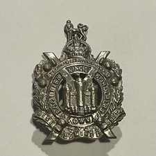 Kings Own Scottish Borderers (KOSB) - Metal Cap Badge - Kings Crown (KC)