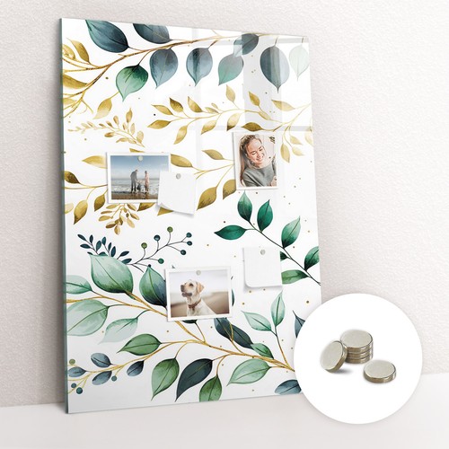 Modern magnetic memo board - modern, for