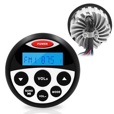 Marine Stereo Radio Boat Sound System Bluetooth Waterproof Audio Car MP3 Player