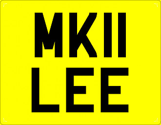 Lee plate capri mk1 - lee, jag