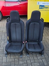 MAZDA MX5 FABRIC SEATS - MK3 / NC / 2005 2006 2007 2008 2009  HEIGHT ADJUSTABLE
