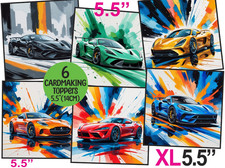Male Birthday Sports Car Card
