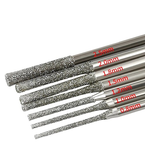 5pcs 5mm diamond coated - 0.8-2.5mm,