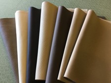 Large leather off cuts mixed - off,