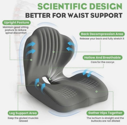 Ergonomic back and - 2-in-1,