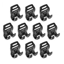 10x Tent Pole Clips Tent Hooks