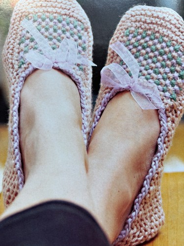 Fabulous easy knit - knit, slippers