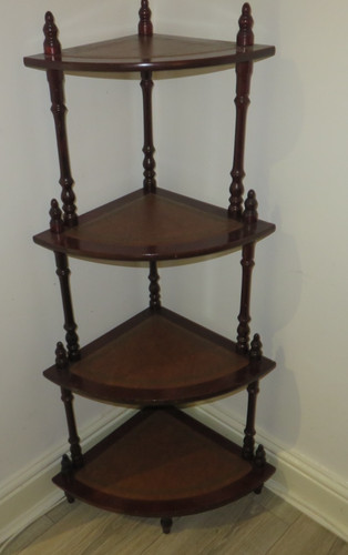 Antique corner unit with - antique,