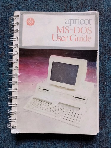 Apricot dos user guide - apricot, ms-dos
