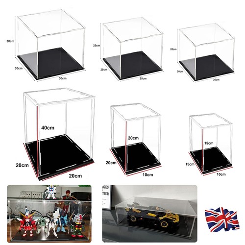 Clear acrylic display case - clear,