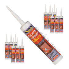12X GENERAL PURPOSE SILICONE SEALANT EVERBUILD 280ML PVCU CLADDING SEALING