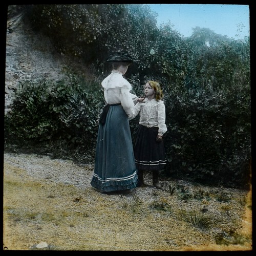 Woman with girl - woman,