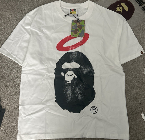 Bathing ape union white - a,