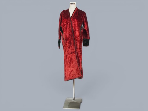 Turkmen antique velvet chapan - turkmen,