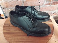 magnum duty safety shoes size 9 black leather steel toes worn very little