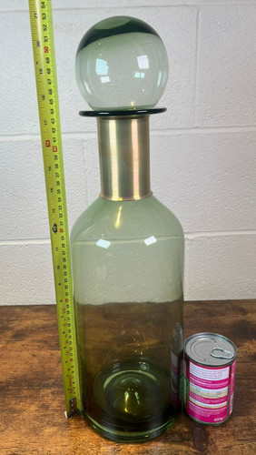 Very large green - large, glass
