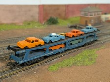 Lima 309053 OO Gauge Double Deck Motorail Transporter Wagon & Mercedes Car Load