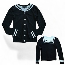 HTF Sourpuss Sailor Cardigan