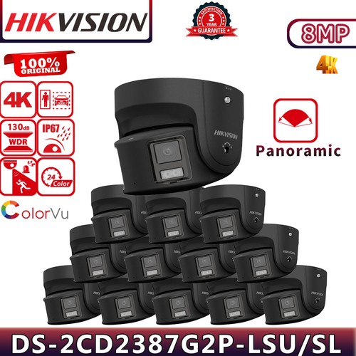 Hikvision colorvu turret 8mp - hikvision,