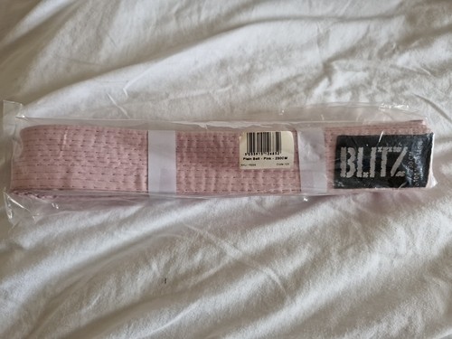 Pink karate belt 230cm blitz - pink,