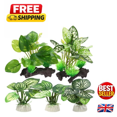 5pcs silk aquarium - silk, plants