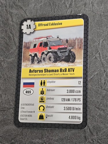 Avtoros shaman 8x8 atv auto - 8x8,