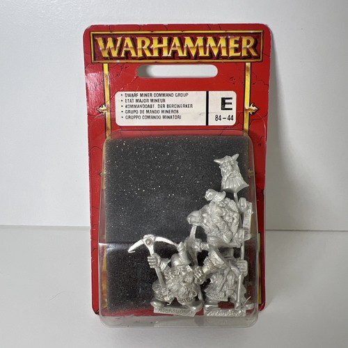 Warhammer fantasy dwarf miner - warhammer,