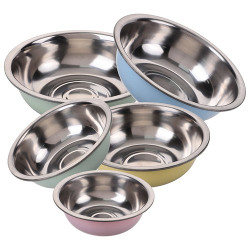 Set large metal basin - set,