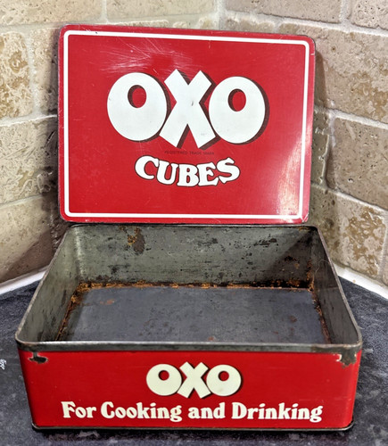 Oxo vintage cube - cube, tin