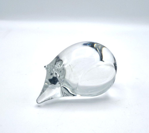 Swedish glass paperweight - swedish,