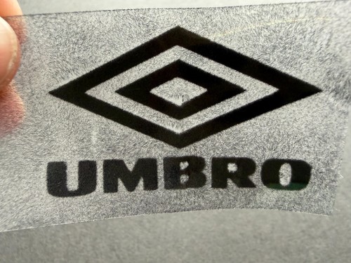 Black umbro logo retro for - black,