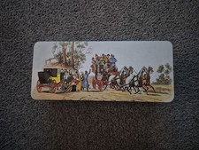 Vintage Tin With Stage-coach